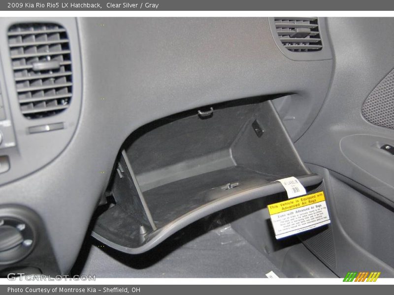 Clear Silver / Gray 2009 Kia Rio Rio5 LX Hatchback