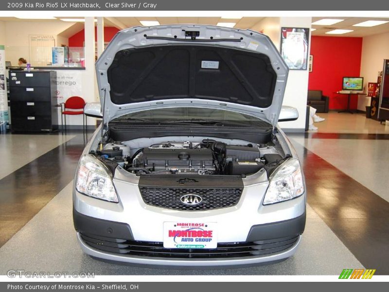 Clear Silver / Gray 2009 Kia Rio Rio5 LX Hatchback