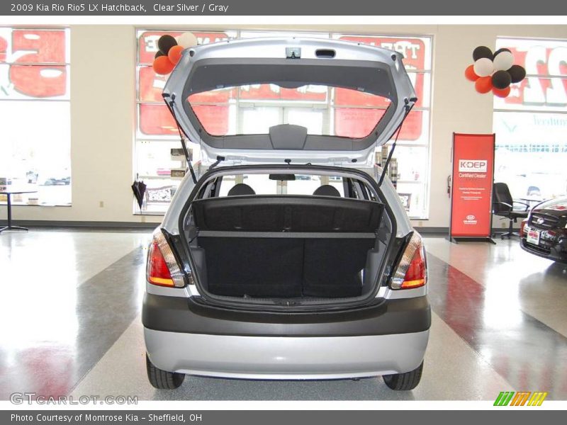 Clear Silver / Gray 2009 Kia Rio Rio5 LX Hatchback