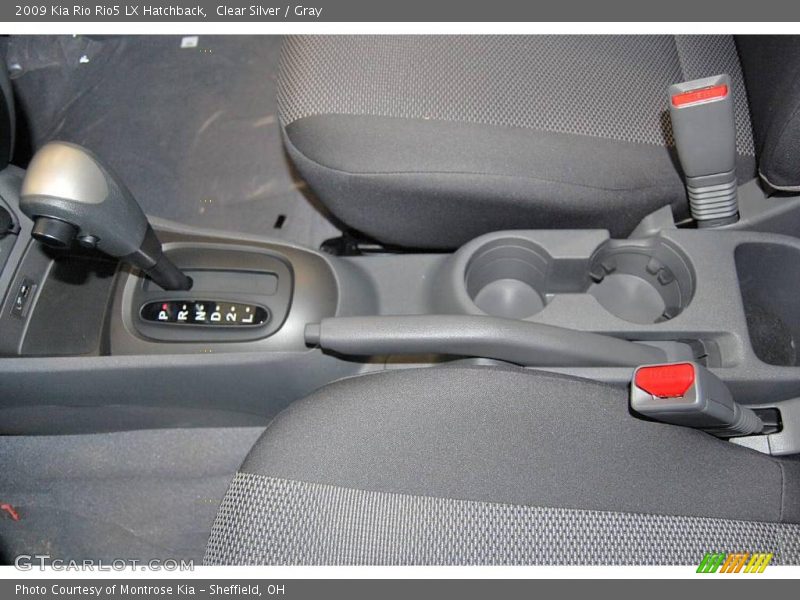 Clear Silver / Gray 2009 Kia Rio Rio5 LX Hatchback