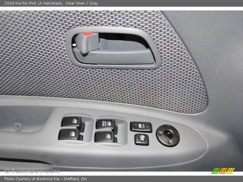 Clear Silver / Gray 2009 Kia Rio Rio5 LX Hatchback