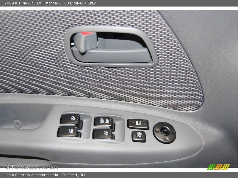 Clear Silver / Gray 2009 Kia Rio Rio5 LX Hatchback
