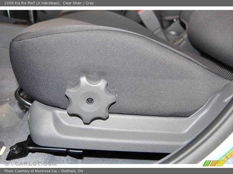 Clear Silver / Gray 2009 Kia Rio Rio5 LX Hatchback