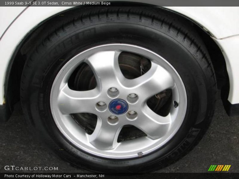 Cirrus White / Medium Beige 1999 Saab 9-5 SE 3.0T Sedan
