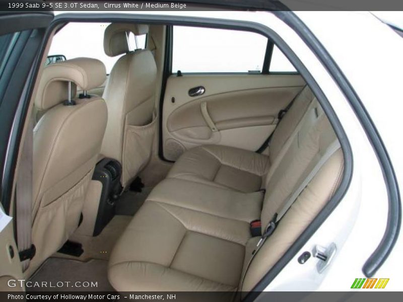 Cirrus White / Medium Beige 1999 Saab 9-5 SE 3.0T Sedan