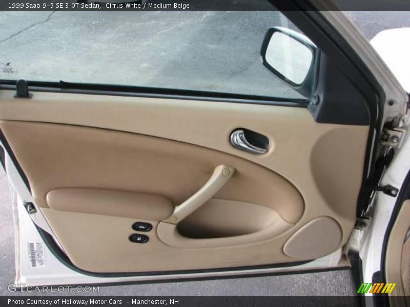 Cirrus White / Medium Beige 1999 Saab 9-5 SE 3.0T Sedan