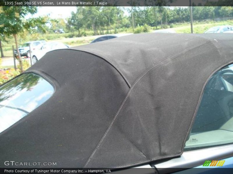 Le Mans Blue Metallic / Taupe 1995 Saab 900 SE V6 Sedan