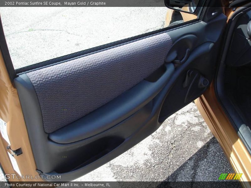 Mayan Gold / Graphite 2002 Pontiac Sunfire SE Coupe