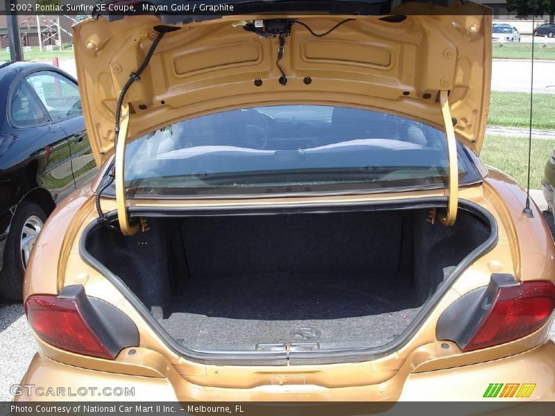 Mayan Gold / Graphite 2002 Pontiac Sunfire SE Coupe