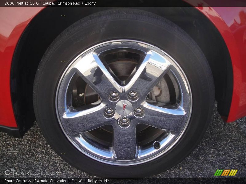 Crimson Red / Ebony 2006 Pontiac G6 GT Coupe