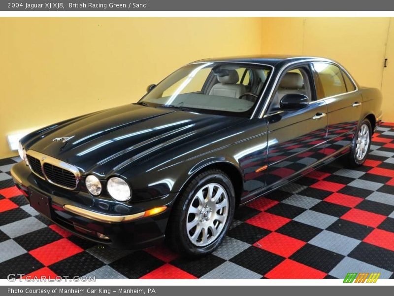 British Racing Green / Sand 2004 Jaguar XJ XJ8