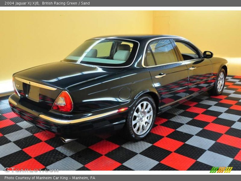British Racing Green / Sand 2004 Jaguar XJ XJ8