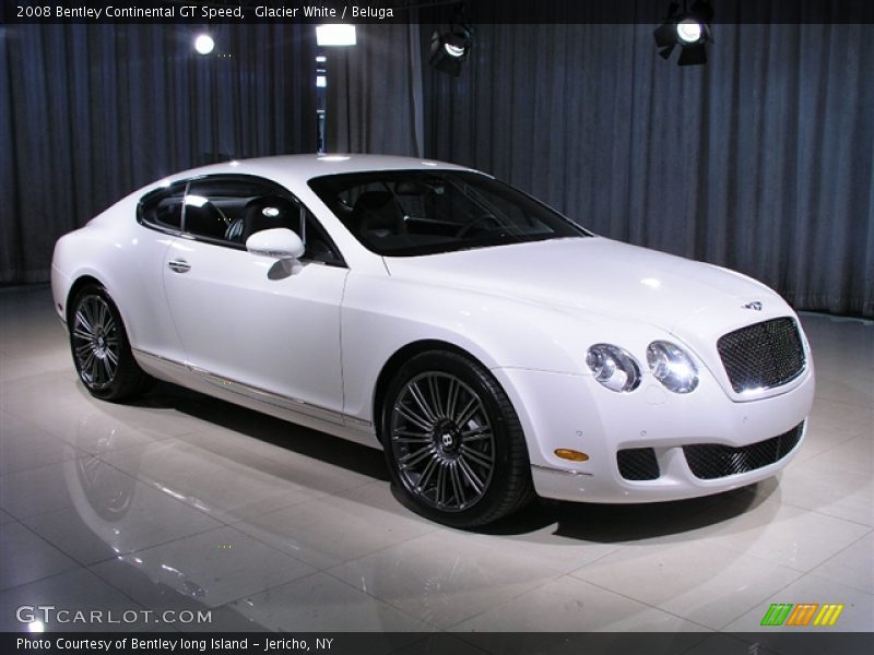 Glacier White / Beluga 2008 Bentley Continental GT Speed