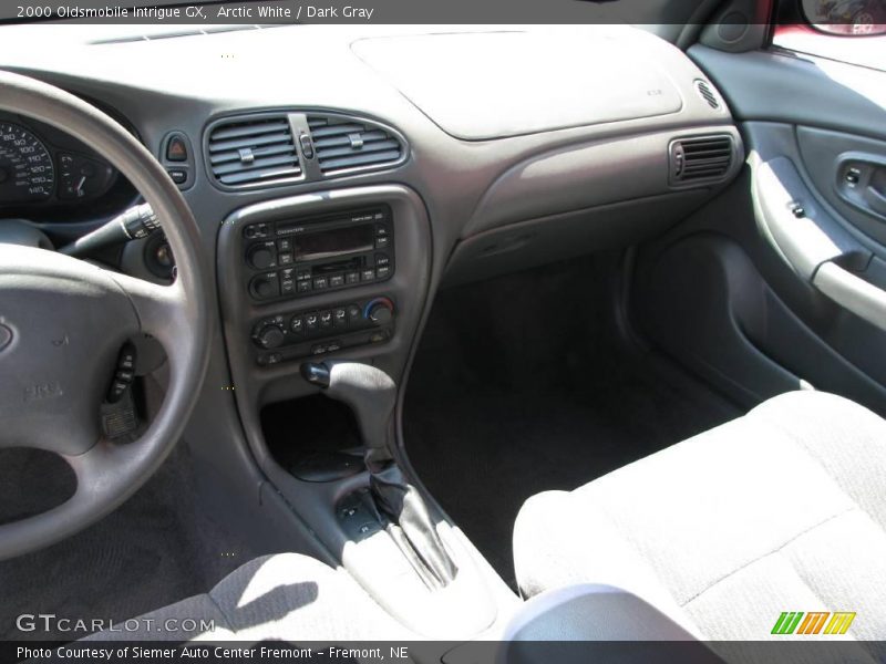 Arctic White / Dark Gray 2000 Oldsmobile Intrigue GX