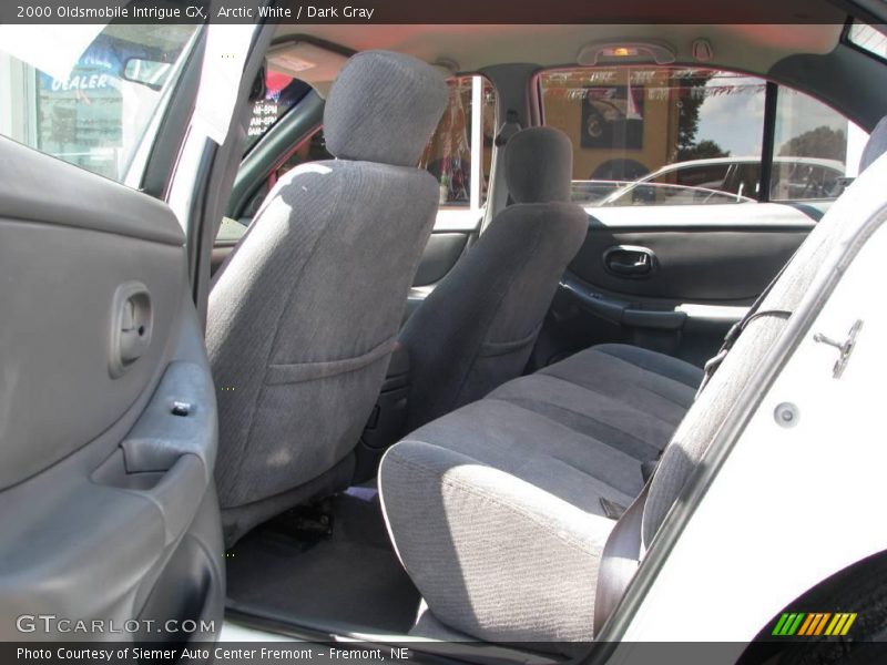 Arctic White / Dark Gray 2000 Oldsmobile Intrigue GX