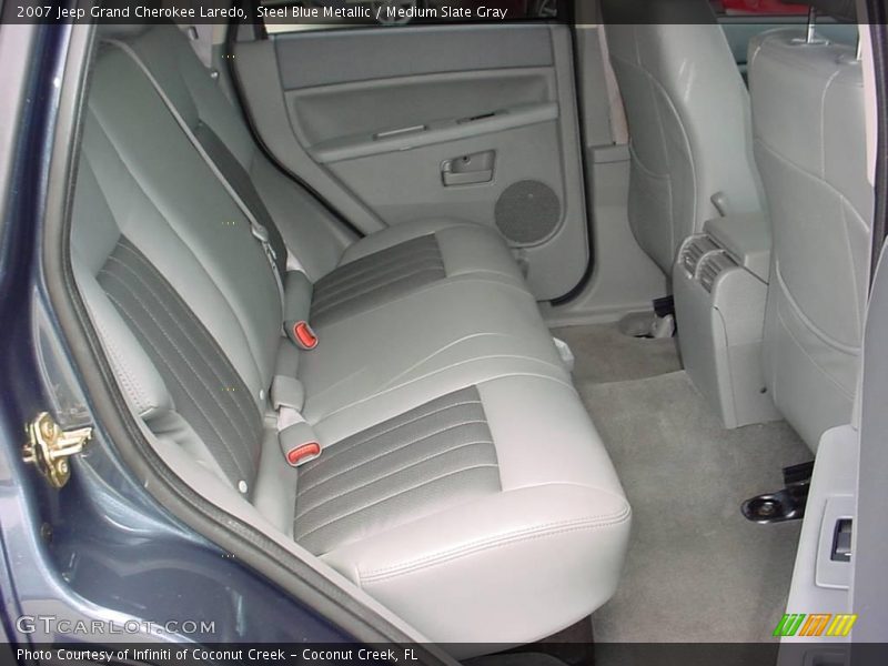 Steel Blue Metallic / Medium Slate Gray 2007 Jeep Grand Cherokee Laredo