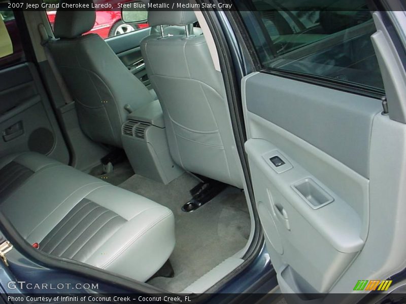 Steel Blue Metallic / Medium Slate Gray 2007 Jeep Grand Cherokee Laredo