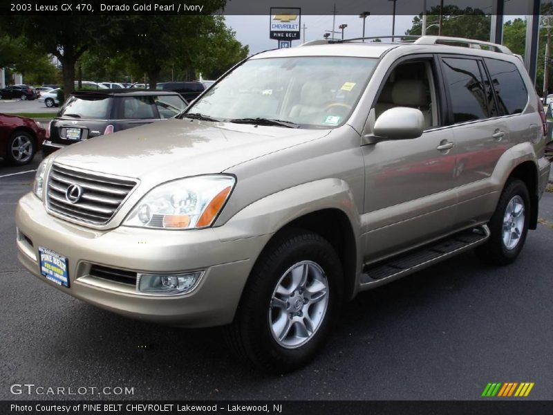 Dorado Gold Pearl / Ivory 2003 Lexus GX 470