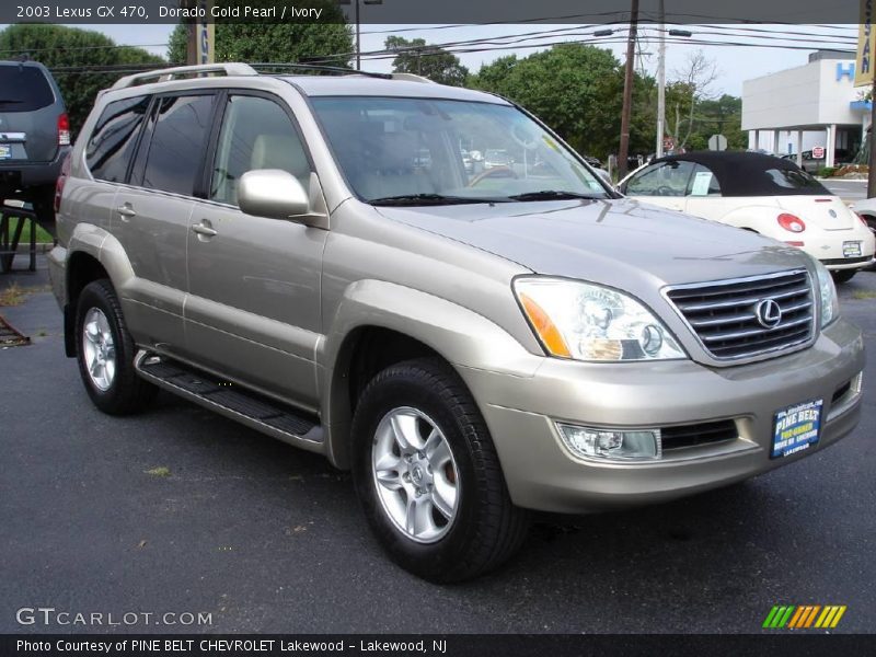 Dorado Gold Pearl / Ivory 2003 Lexus GX 470