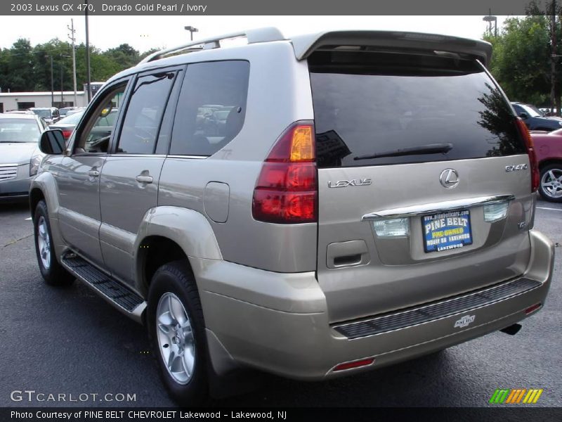 Dorado Gold Pearl / Ivory 2003 Lexus GX 470