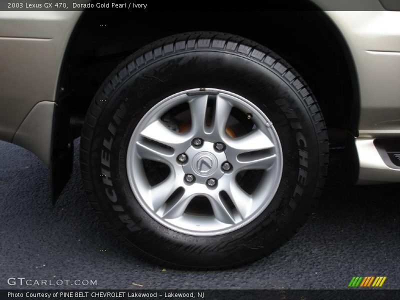 Dorado Gold Pearl / Ivory 2003 Lexus GX 470