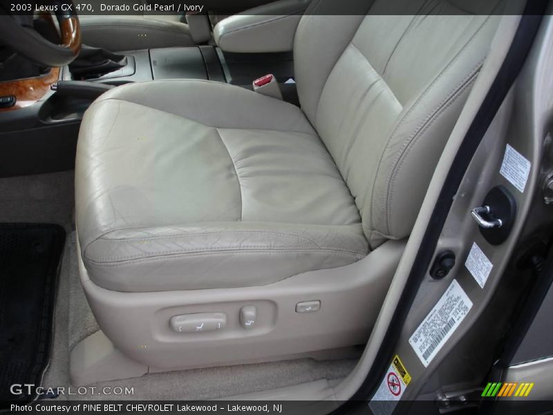 Dorado Gold Pearl / Ivory 2003 Lexus GX 470