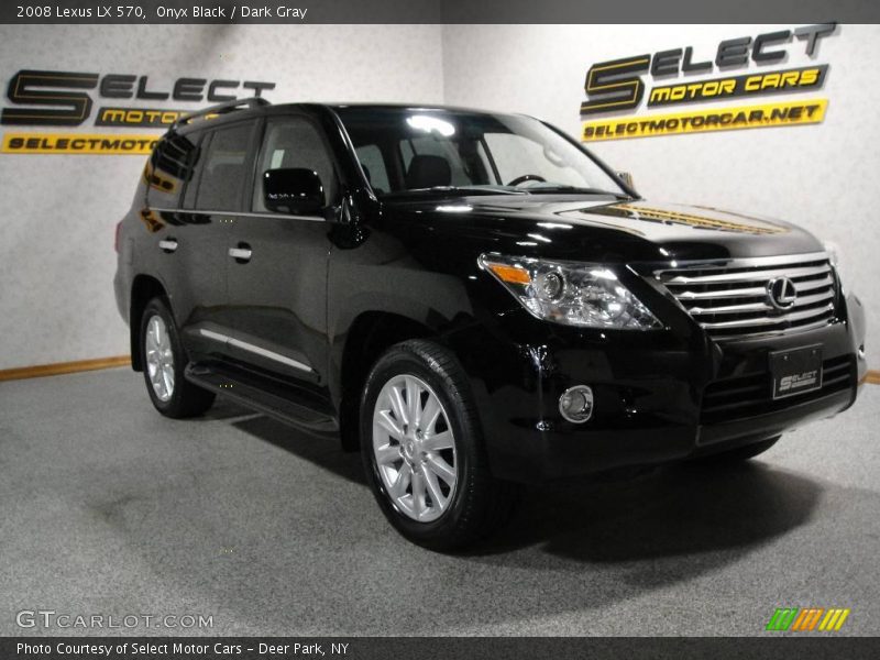 Onyx Black / Dark Gray 2008 Lexus LX 570