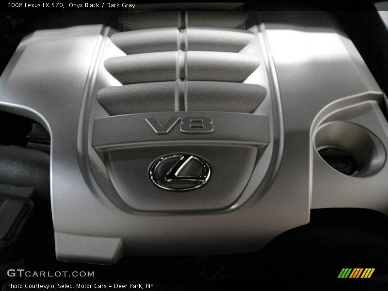 Onyx Black / Dark Gray 2008 Lexus LX 570