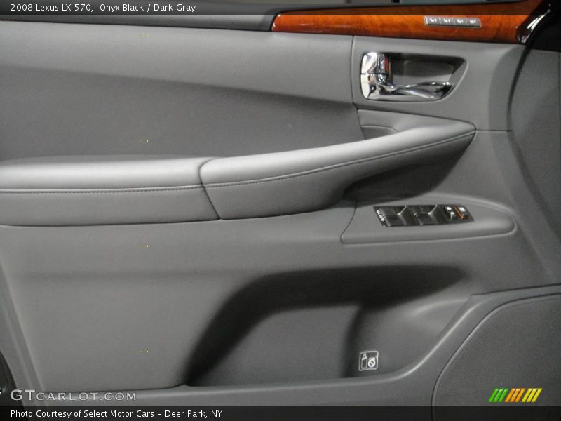 Onyx Black / Dark Gray 2008 Lexus LX 570