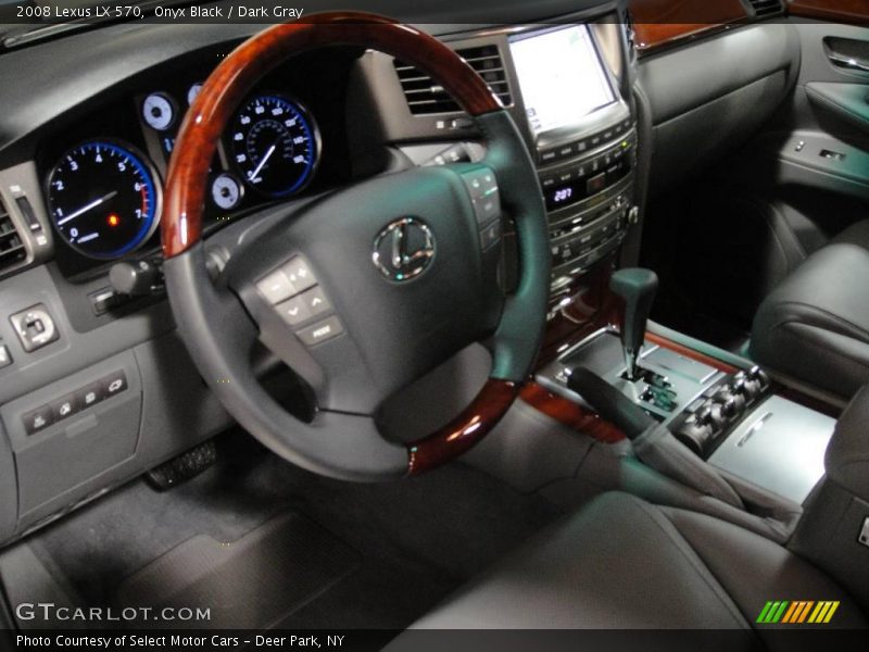 Onyx Black / Dark Gray 2008 Lexus LX 570