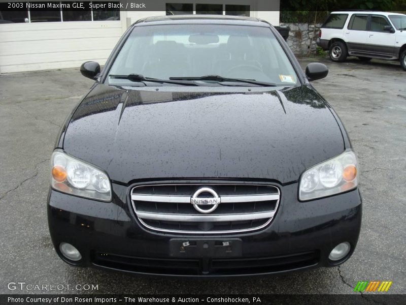 Super Black / Black 2003 Nissan Maxima GLE