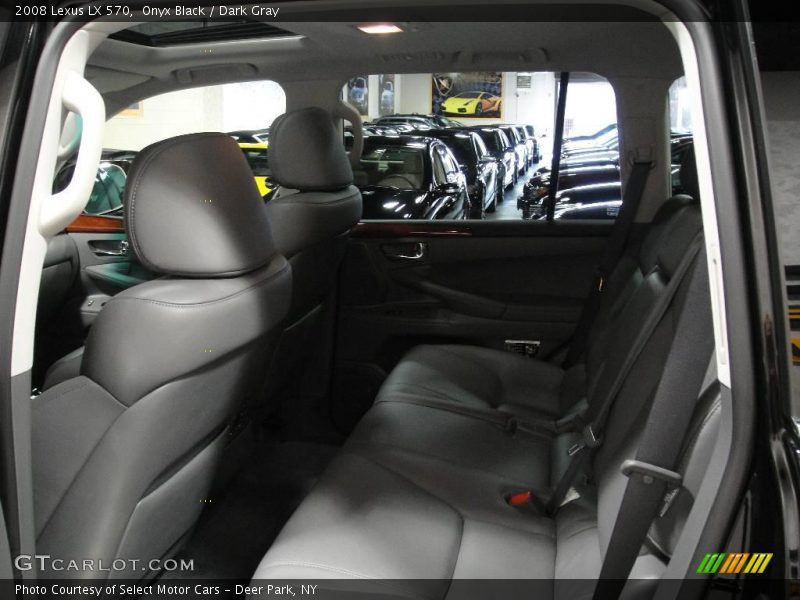 Onyx Black / Dark Gray 2008 Lexus LX 570