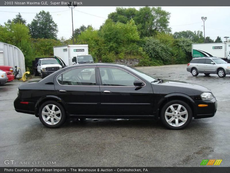 Super Black / Black 2003 Nissan Maxima GLE