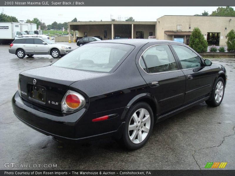 Super Black / Black 2003 Nissan Maxima GLE