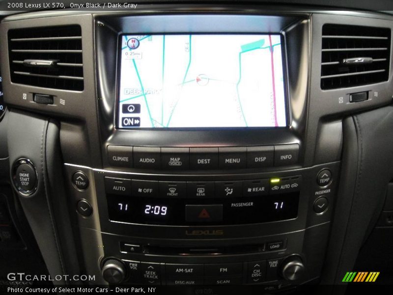 Onyx Black / Dark Gray 2008 Lexus LX 570