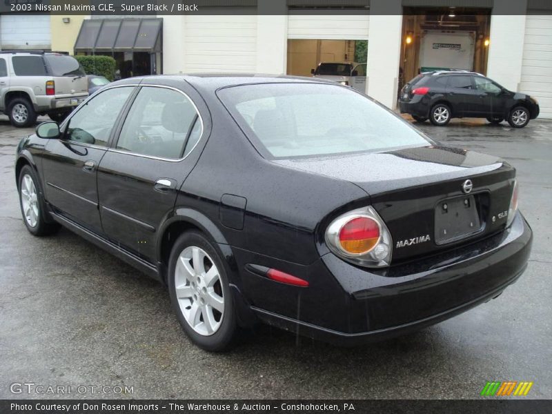 Super Black / Black 2003 Nissan Maxima GLE
