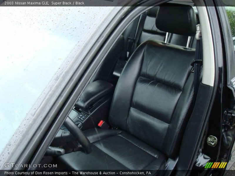 Super Black / Black 2003 Nissan Maxima GLE