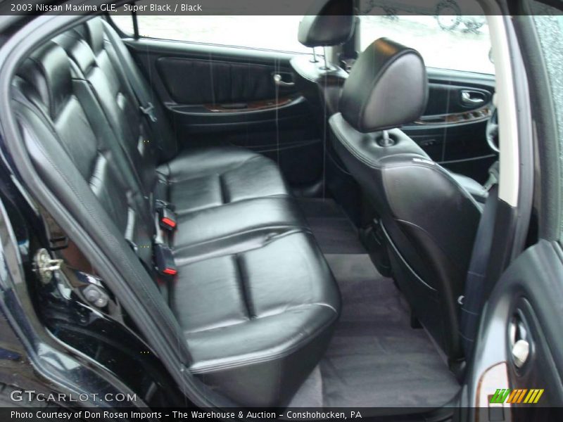 Super Black / Black 2003 Nissan Maxima GLE