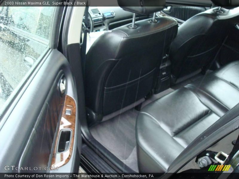 Super Black / Black 2003 Nissan Maxima GLE