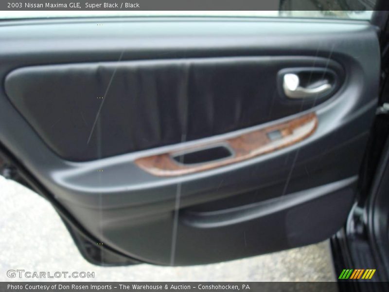 Super Black / Black 2003 Nissan Maxima GLE