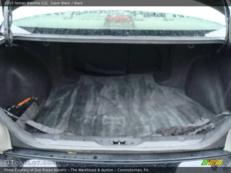 Super Black / Black 2003 Nissan Maxima GLE