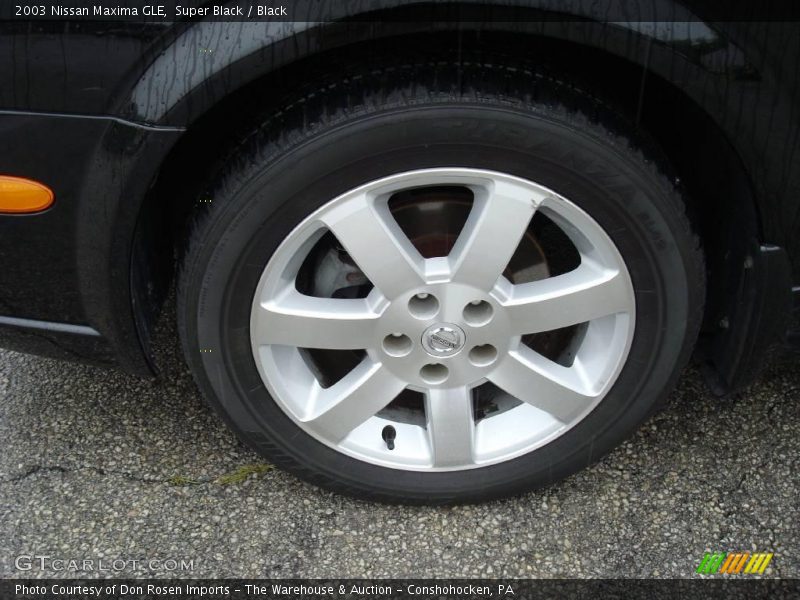Super Black / Black 2003 Nissan Maxima GLE