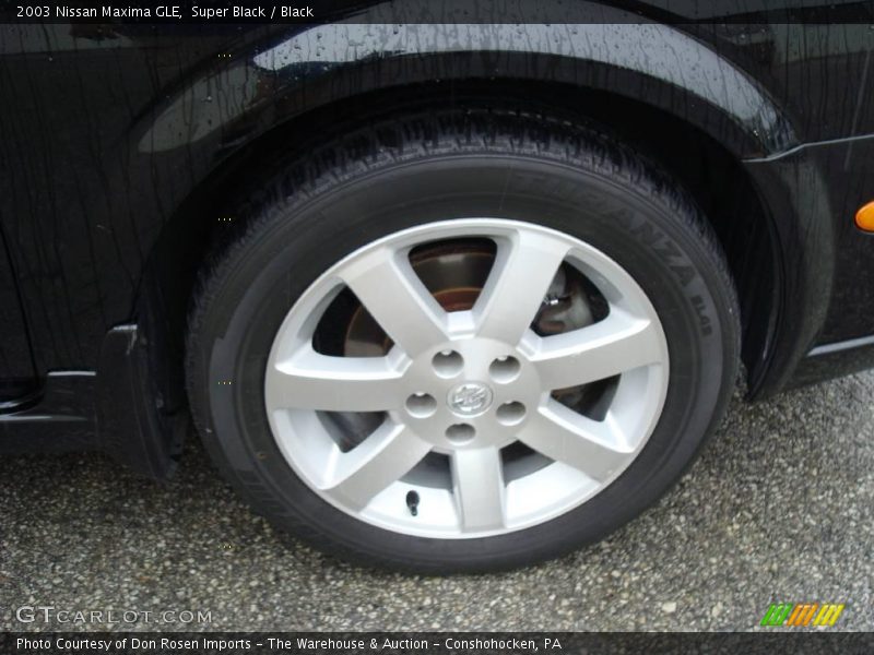 Super Black / Black 2003 Nissan Maxima GLE