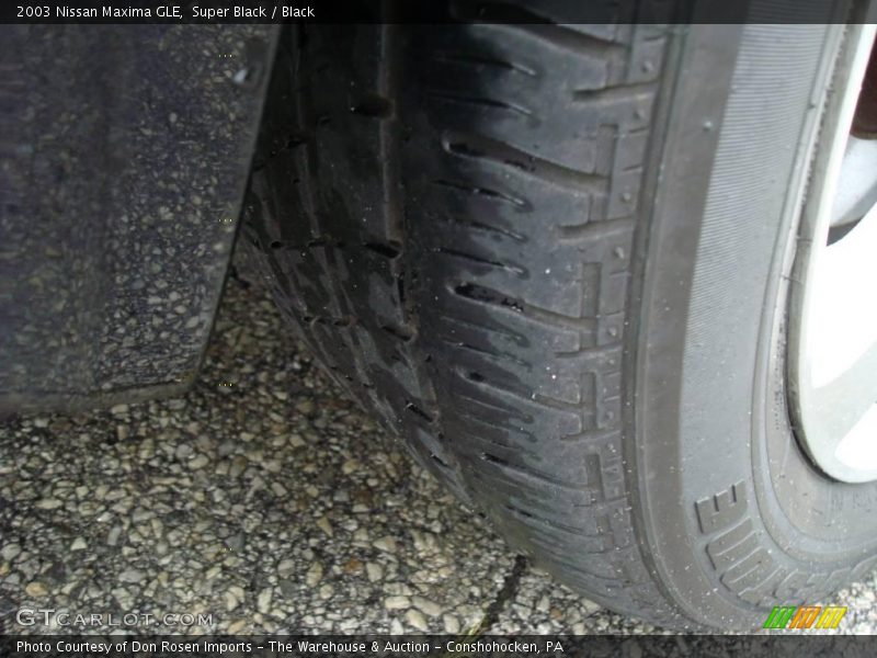 Super Black / Black 2003 Nissan Maxima GLE