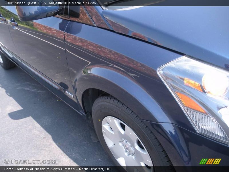 Majestic Blue Metallic / Gray 2006 Nissan Quest 3.5 S