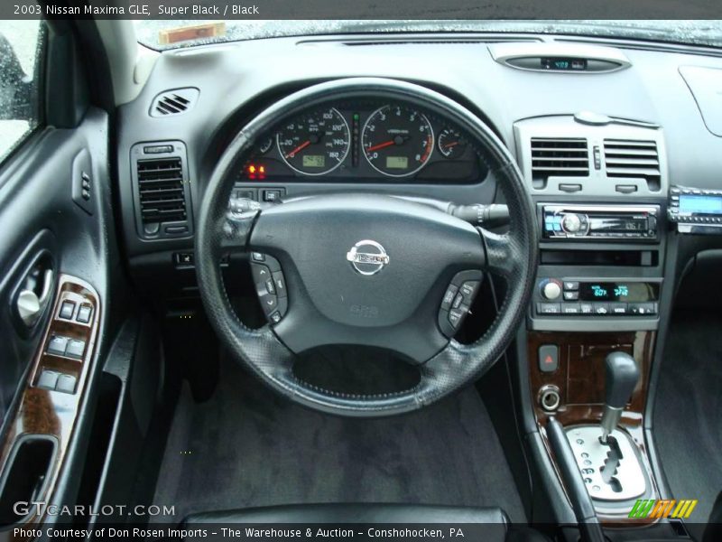 Super Black / Black 2003 Nissan Maxima GLE