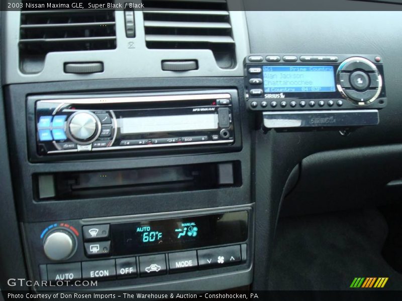 Super Black / Black 2003 Nissan Maxima GLE
