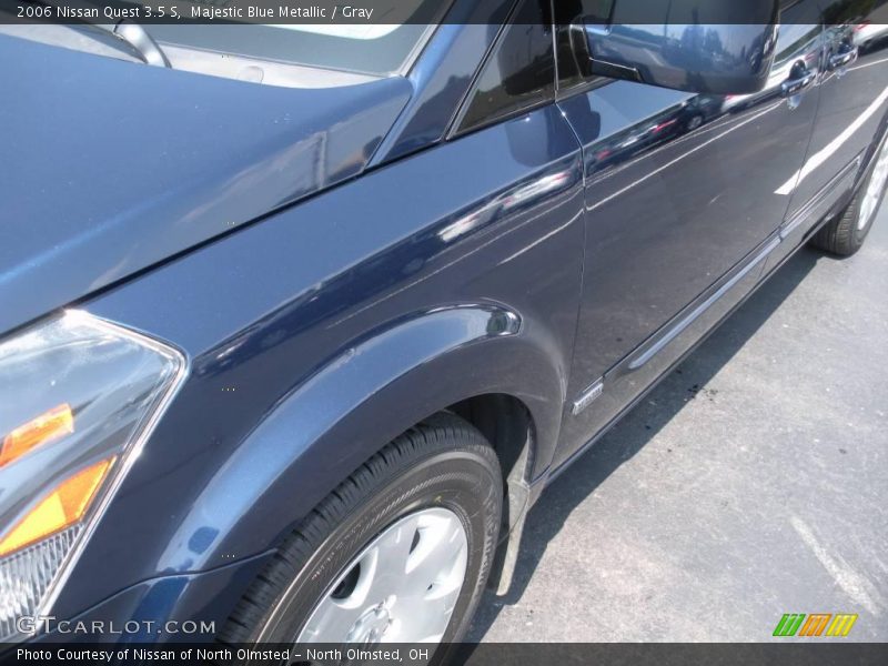 Majestic Blue Metallic / Gray 2006 Nissan Quest 3.5 S