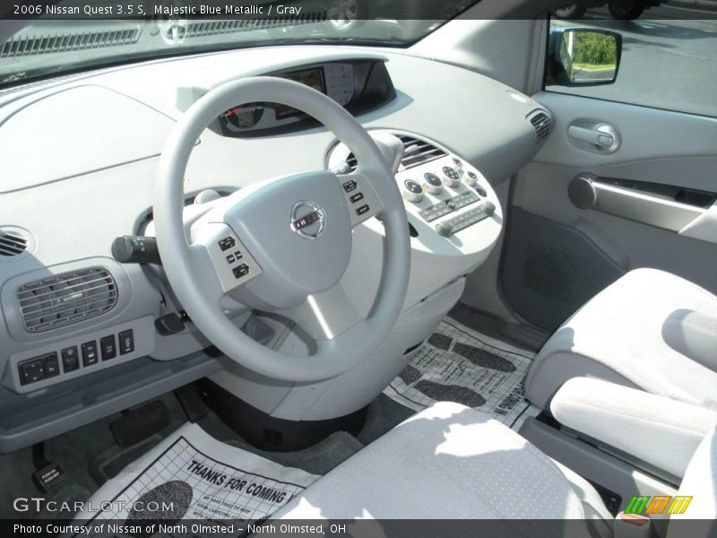 Majestic Blue Metallic / Gray 2006 Nissan Quest 3.5 S