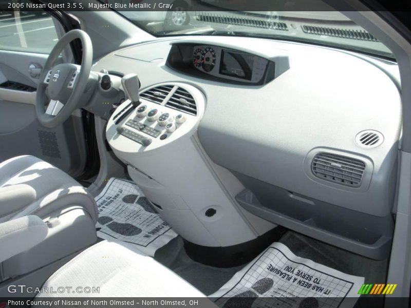 Majestic Blue Metallic / Gray 2006 Nissan Quest 3.5 S